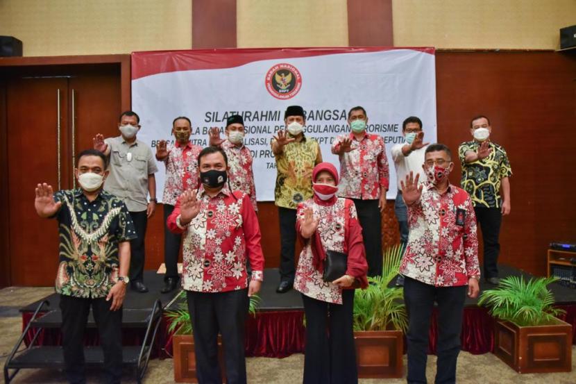 Silaturahmi BNPT dengan pengurus FKPT dan Mitra Deradikalisasi Provinsi Aceh.