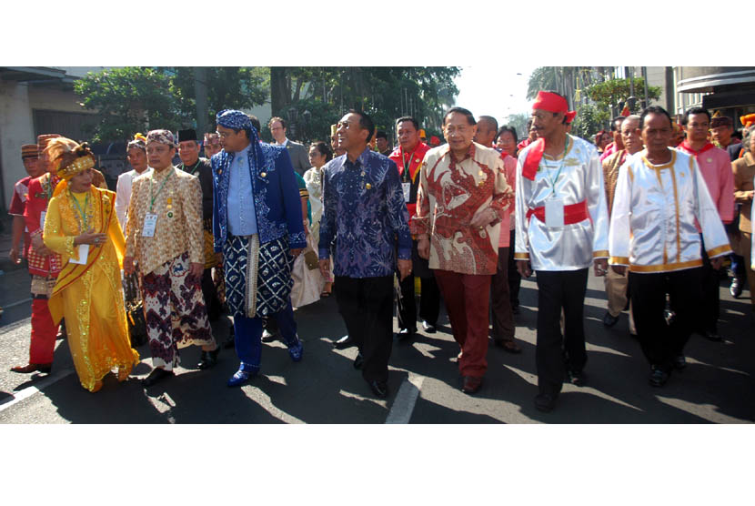 Pertemuan Raja dan Sultan Nusantara di Bandung. 