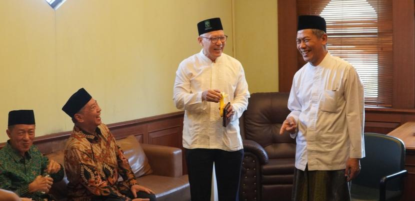 Silaturahmi PITI ke kantor PBNU di Jakarta Pusat.