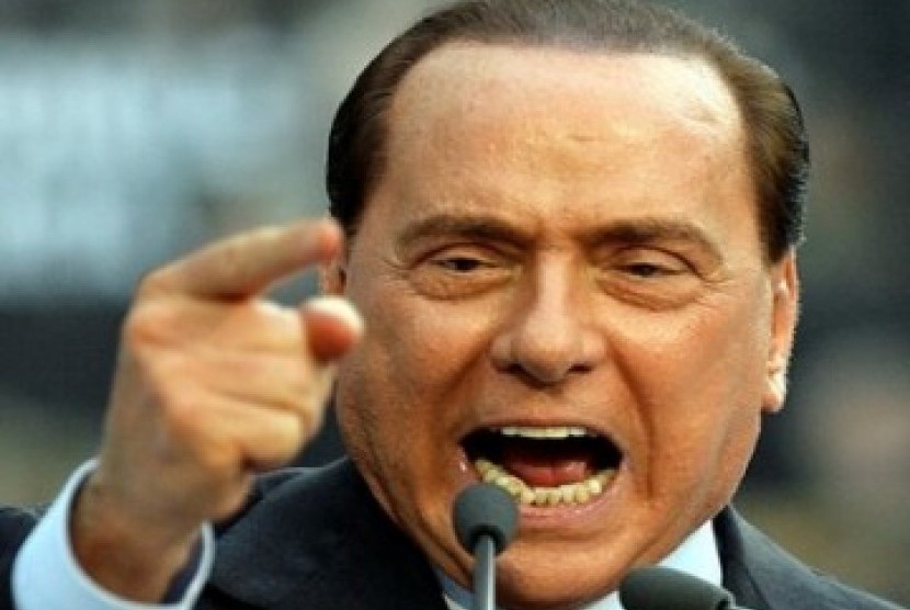 Mantan Bos AC Milan Silvio Berlusconi