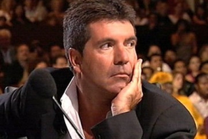 Simon Cowell saat masih di American Idol