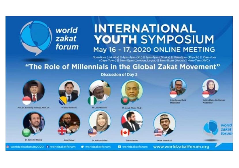 Simposium International World Zakat Forum (WZF) Youth 2020.