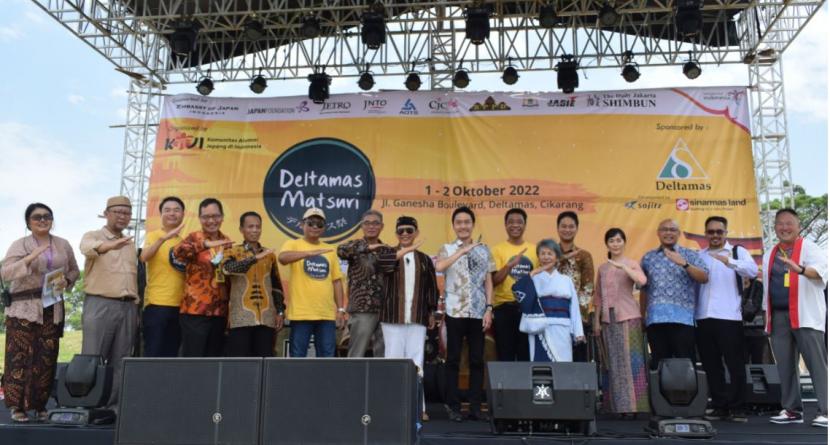 Sinar Mas Land dan Sojitz Corporation melalui PT Puradelta Lestari Tbk menyelenggarakan festival kebudayaan Jepang-Indonesia 