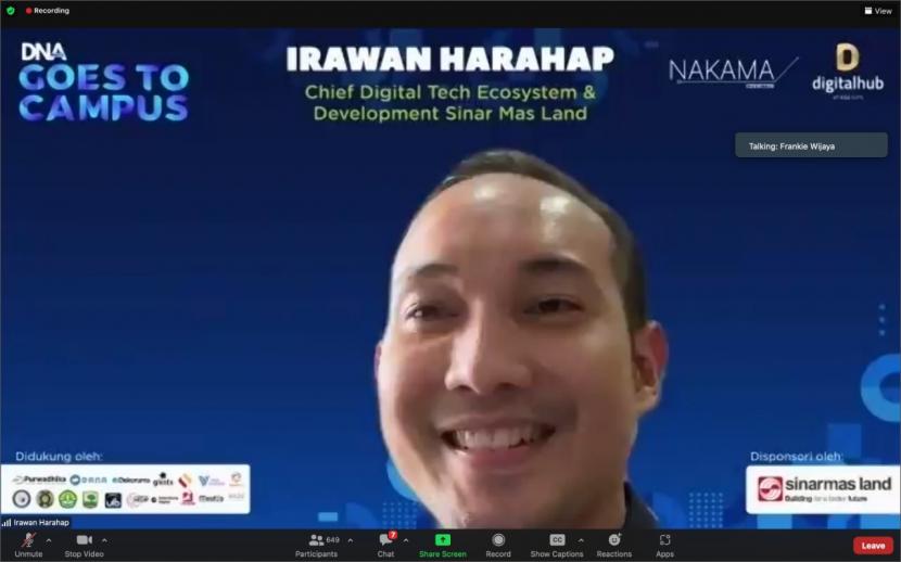 Sinar Mas Land melalui Digital Hub sejak 2018 konsisten memberikan pelatihan serta informasi terbaru seputar perkembangan, strategi, dan ekosistem digital di Indonesia dalam program Digital Hub Goes To Campus.