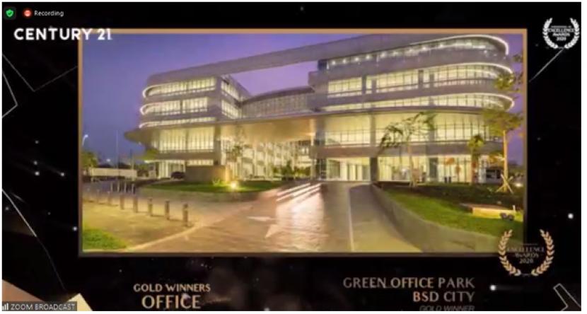 Sinar Mas Land melalui Gedung Green Office Park (GOP) 1, yang terletak di kawasan BSD Green Office Park, berhasil meraih Gold Winner dalam penghargaan bergengsi dari FIABCI Indonesia REI Excellence Awards 2020 untuk kategori Office Building