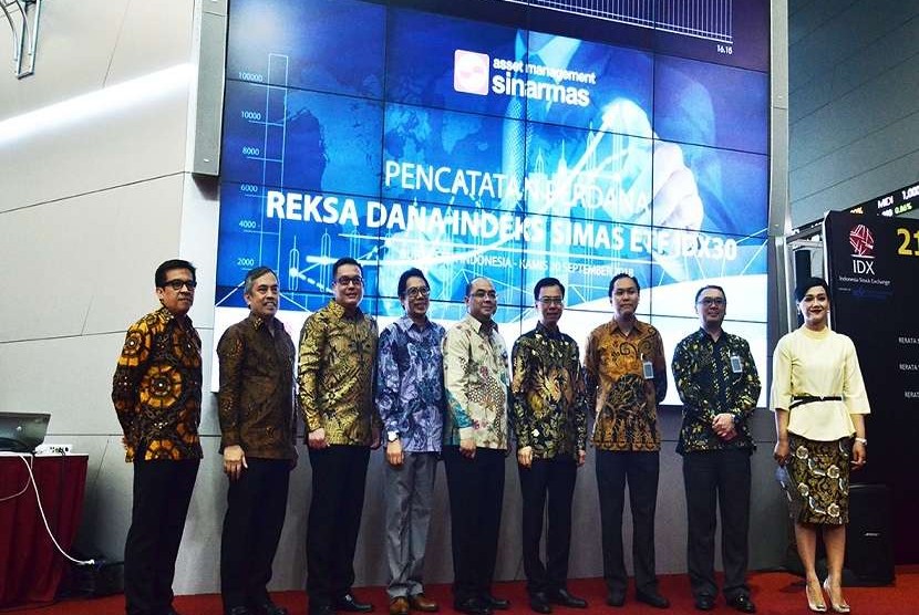 Sinarmas Asset Management (SAM) meluncurkan produk Reksa Dana Indeks Simas ETF (Exchange Traded Fund) IDX 30 dengan kode XSBC. Peluncuran tersebut dilakukan di Hall Utama Bursa Efek Indonesia pada Kamis (20/9). 