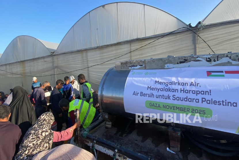 Sinergi Foundation Salurkan Makanan Hangat dan Air Bersih untuk Ribuan Pengungsi di Gaza