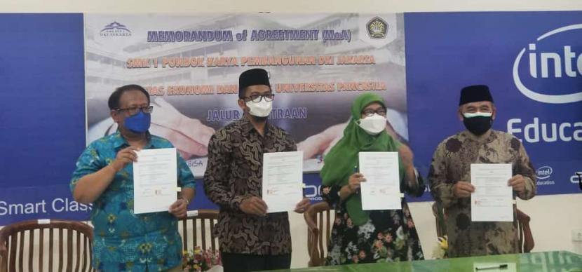 Sinergi SMK 1 PKP JIS dengan Universitas Pancasila dalam memajukan Pendidikan di Indonesia.