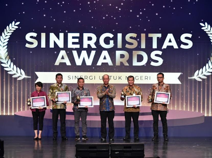 Sinergisitas Award BNPT, Rabu (21/9/2022). Apresiasi diberikan kepada sejumlah lembaga pemerintah dalam penanggulangan terorisme