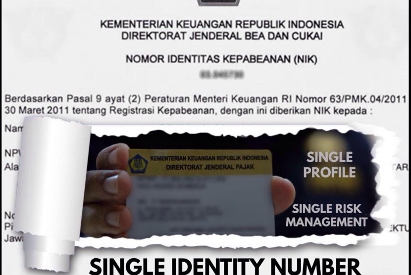  single identity number.
