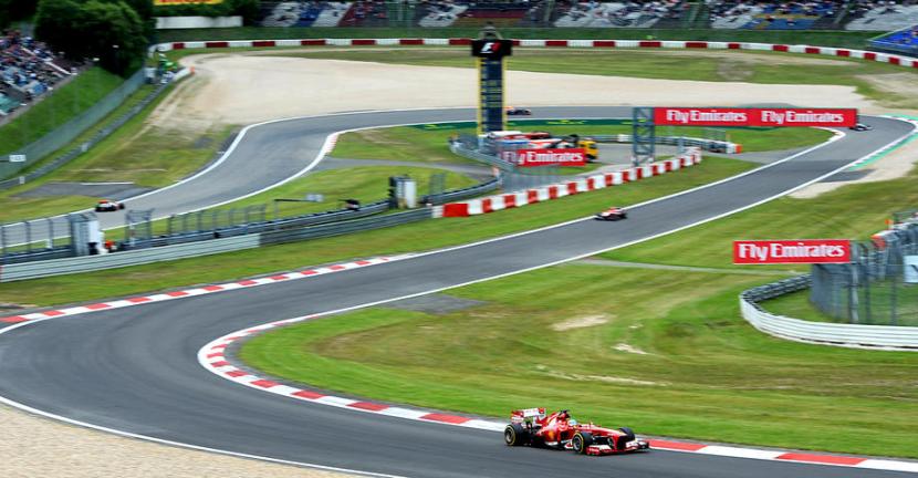 Sirkuit Nuerburgring, Jerman, saat terakhir kali menggelar balapan Formula Satu pada 2013.