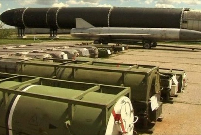 Sisa senjata nuklir Ukraina di Museum (ilustrasi)