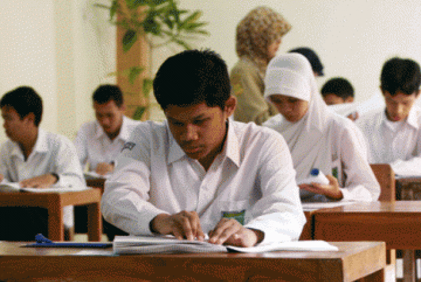 Siswa tunanetra