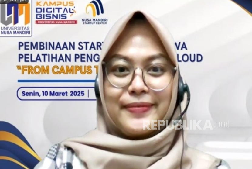 Siti Nurlela, Dosen Universitas Nusa Mandiri dan Kepala Nusa Mandiri Startup Center (NSC)