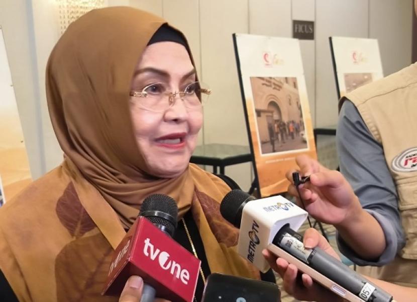 Siti Fadilah. Mantan Menkes Siti Fadilah batal mengikuti rombongan ke Gaza 