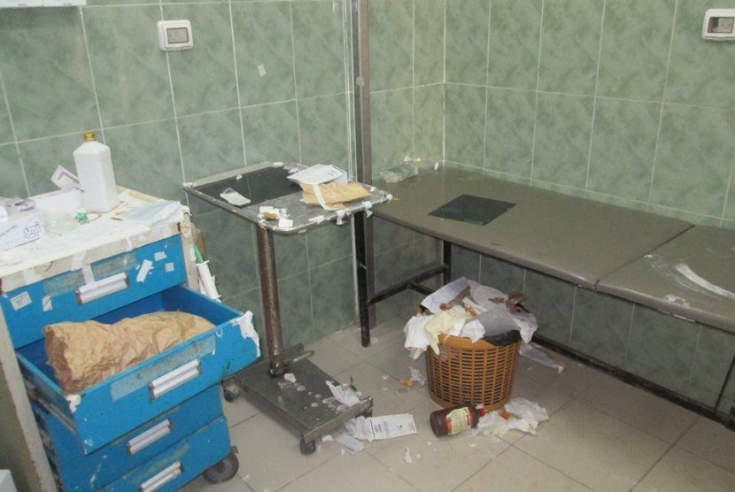 Situasi Rumah Sakit di Gaza, Palestina.