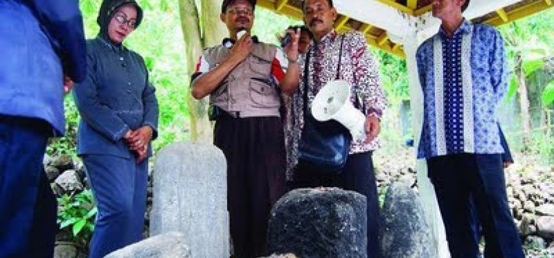 Situs Majapahit di kawasan Gunung Kajar, Pegunungan Lasem, Rembang, Jawa Tengah.
