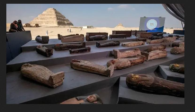 Situs Saqqara menyimpan ratusan mumi 
