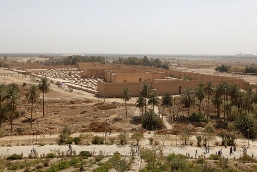 Situs sejarah yang baru ditemukan tim arkeolog di Irak.