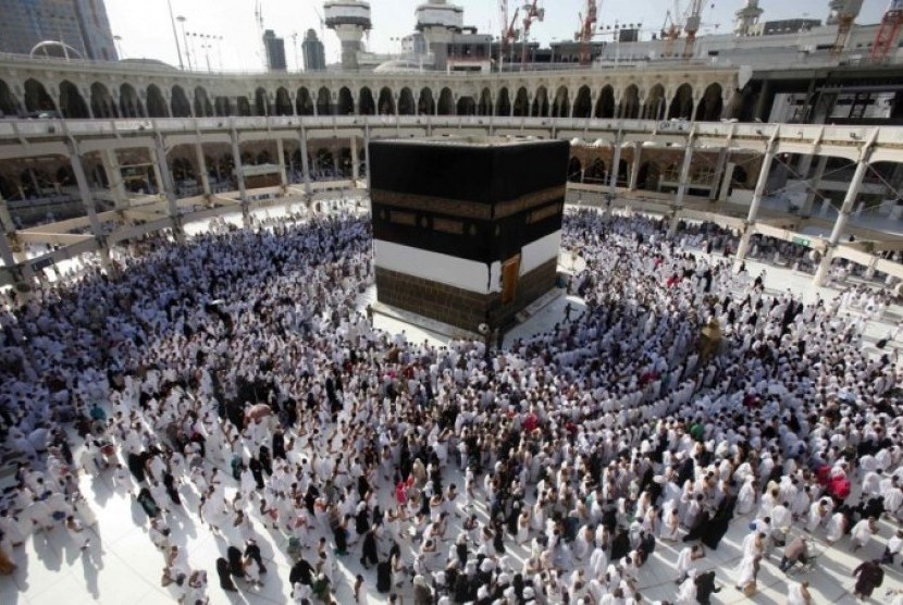 Situs Suci umat Islam, Kabah, tempat menunaikan ibadah haji dan umrah.