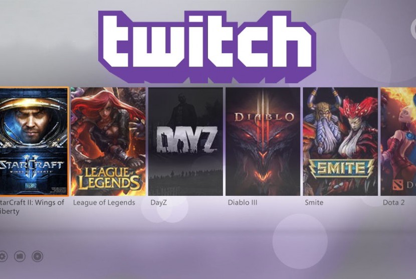 Situs video live-streaming Twitch. Twitch sedang berupaya membendung gelombang pelecehan dan rasisme di platform.