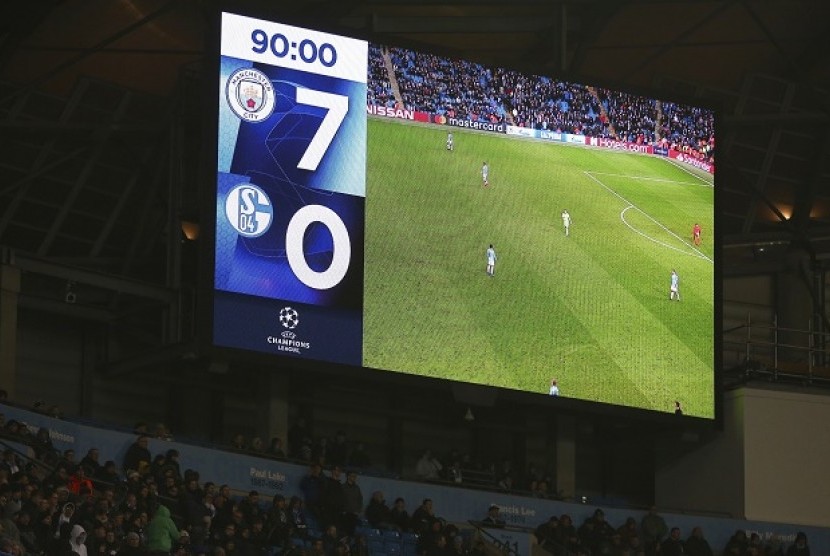 Skor kemenangan Manchester City atas Schalke.