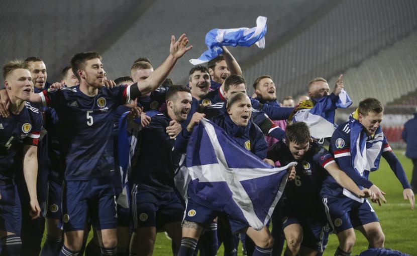 Skotlandia lolos ke putaran final Euro 2020.