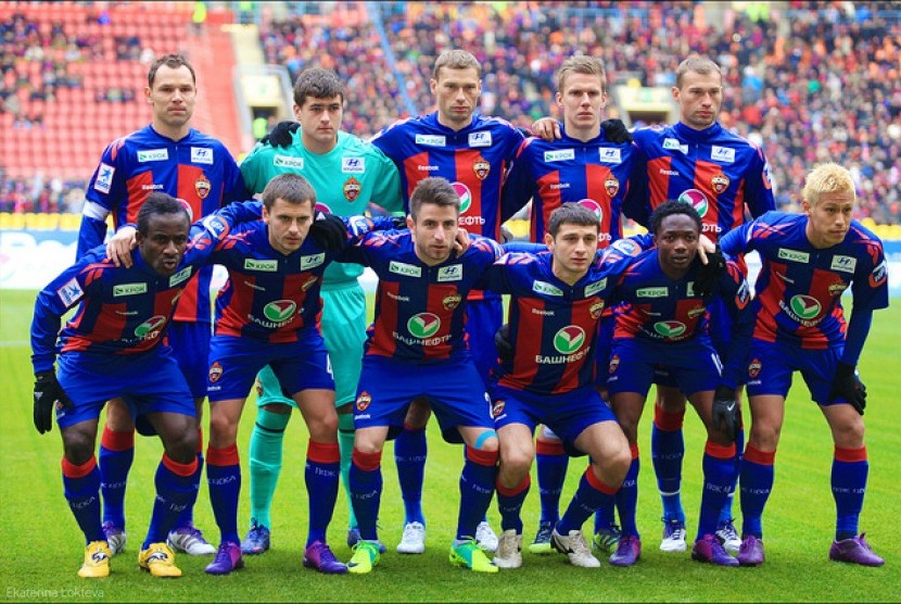 Skuat CSKA Moskow.