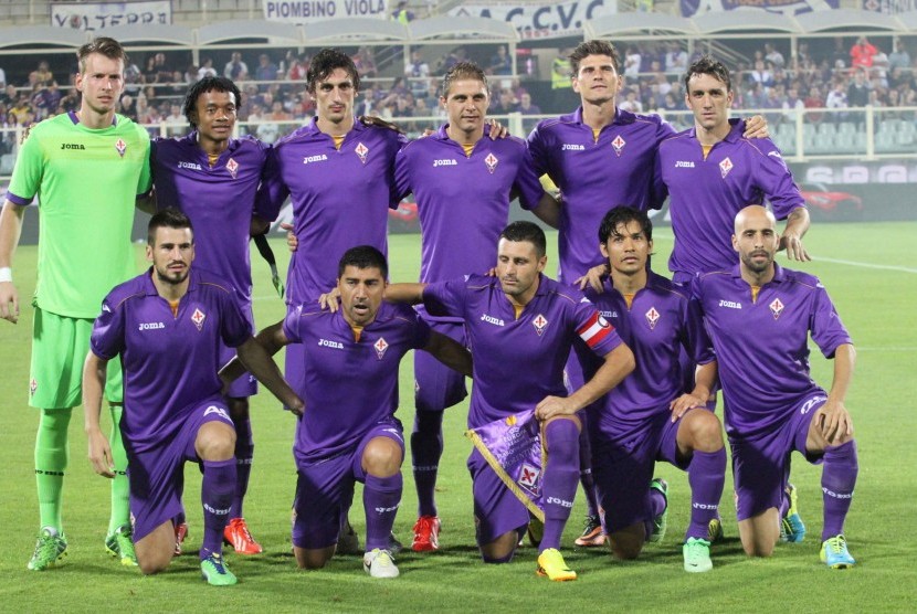 Skuat Fiorentina musim 2013/2014.