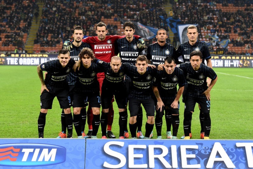 Skuat Inter Milan kontra Hellas Verona.