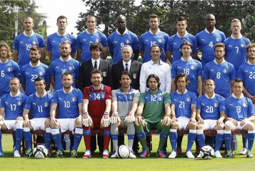 Skuat timnas Italia di Piala Eropa 2012 Polandia-Ukraina 