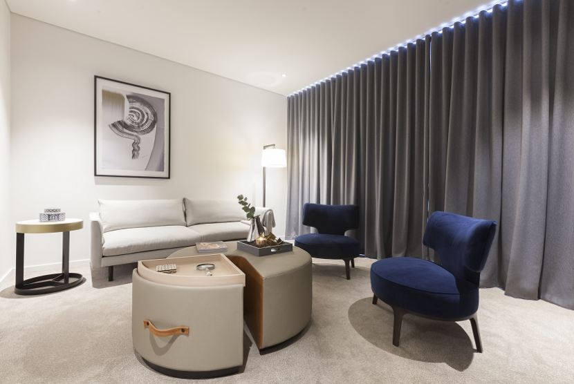 SKYE Suites di Green Square akan didesain khusus oleh mantan editor in chief Vogue.