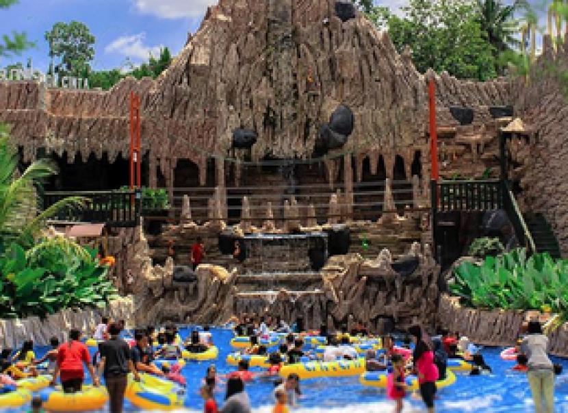 Slanik Waterpark Lampung siap terapkan protokol kesehatan untuk sambut pengunjung mulai 6 Juni.
