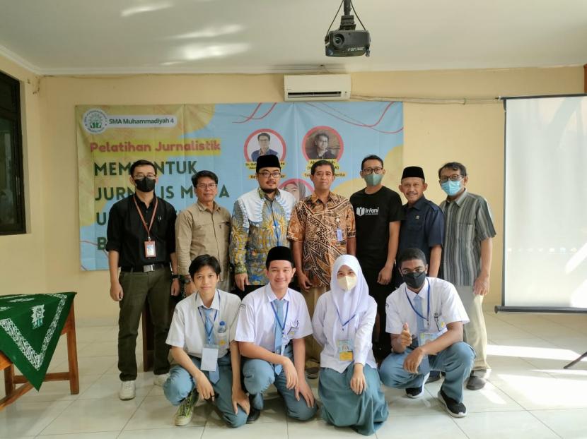 SMA Muhammadiyah 4 Jakarta menggelar pelatihan jurnalistik bertajuk 