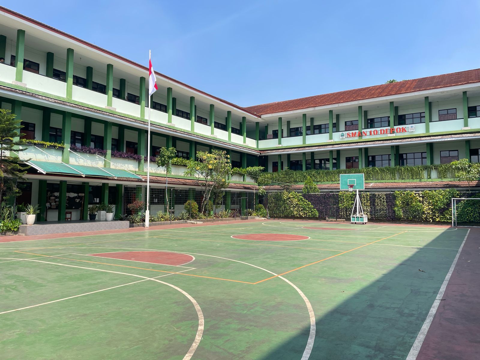 SMAN 10 Depok, Jawa Barat.