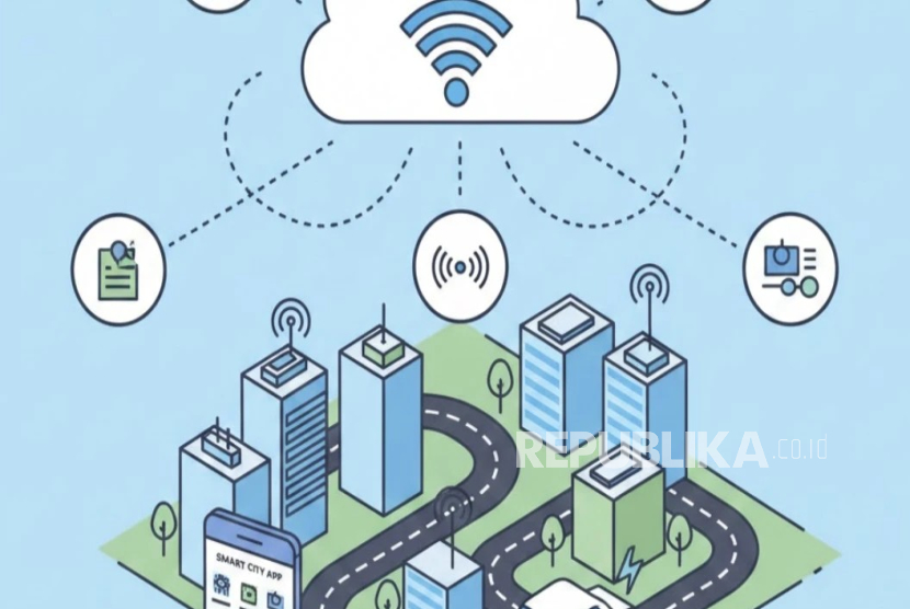 Smart city (ilustrasi)