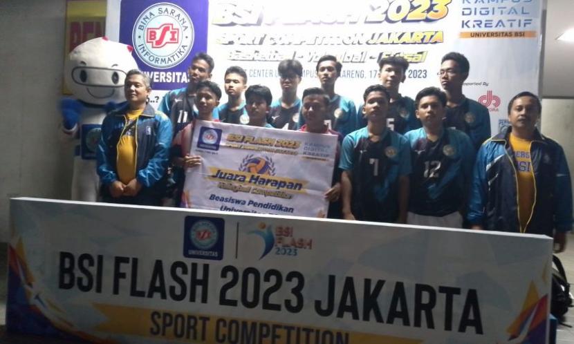 SMK Yadika 1 meraih prestasi yang membanggakan dalam Volleyball Competition yang diseleggarakan dalam Sport Competition BSI FLASH (Festival & Liga antar Sekolah) 2023.