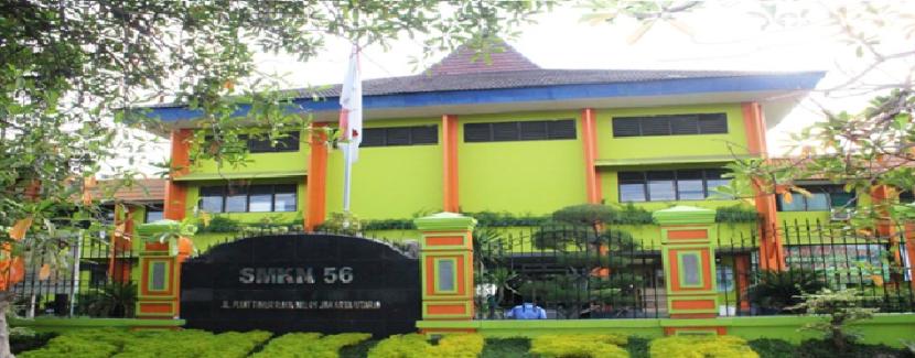 SMKN 56 Jakarta di Pluit, Kecamatan Penjaringan.