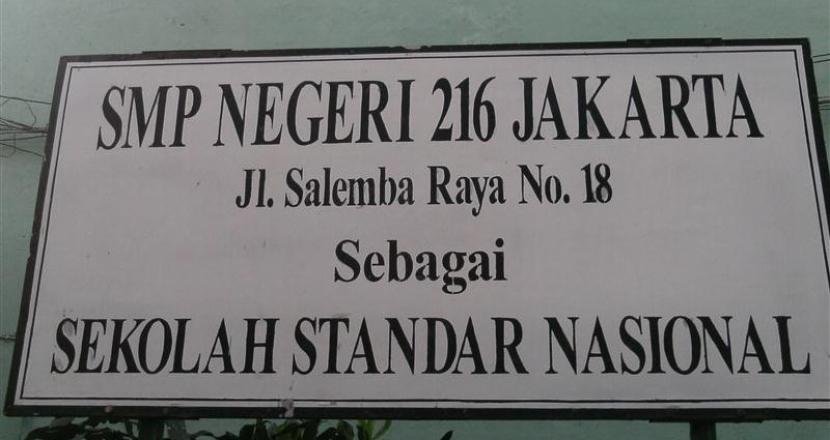 SMPN 216 Jakarta