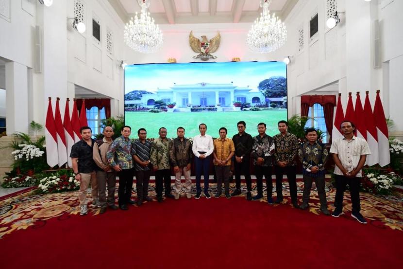 SNI bertemu dengan Presiden Joko Widodo untuk menyampaikan aspirasi tentang kesejahteraan nelayan.