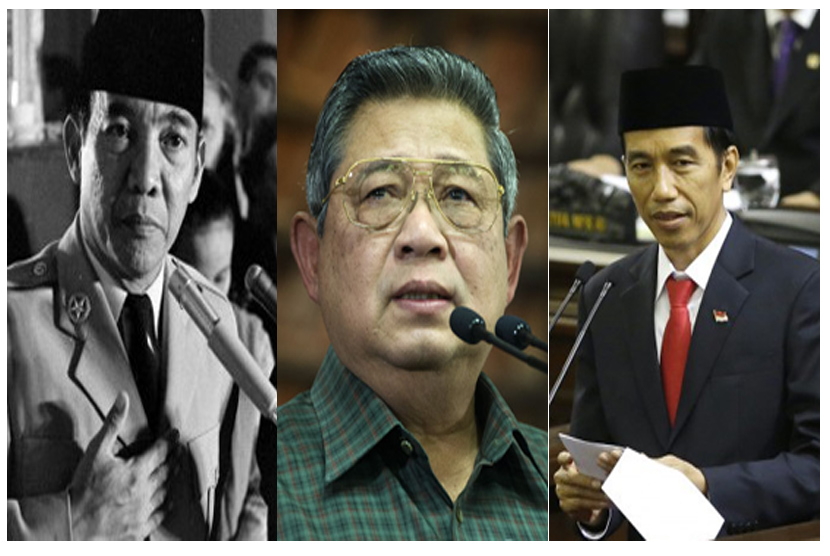 Soekarno, SBY, Jokowi
