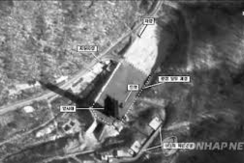 Foto stasiun peluncuran satelit Sohae milik Korea Utara. Korea Utara akan melakukan uji coba peluncuran rudal di Sohae.