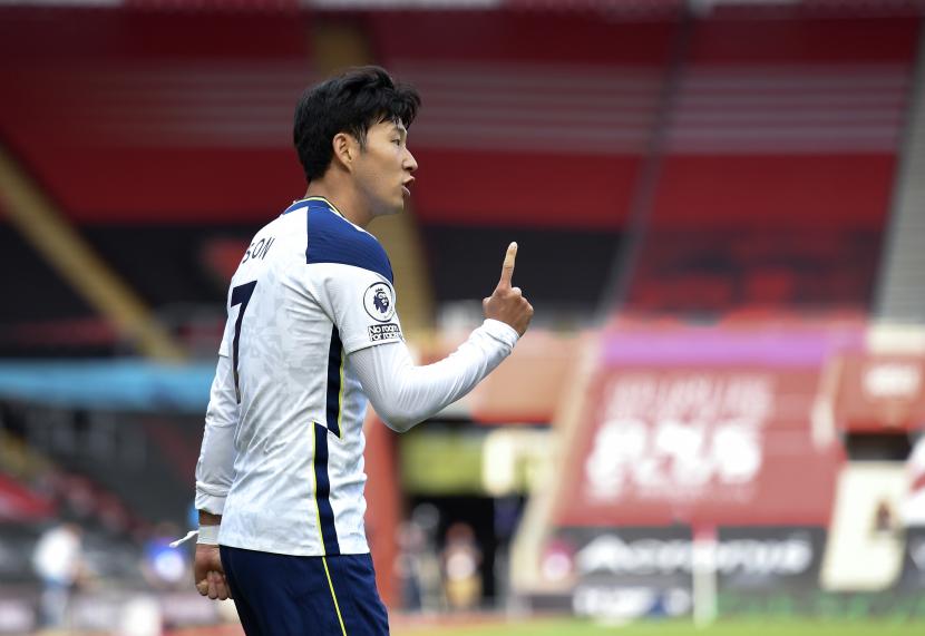 Gelandang Tottenham Hotspur, Son Heung-min.