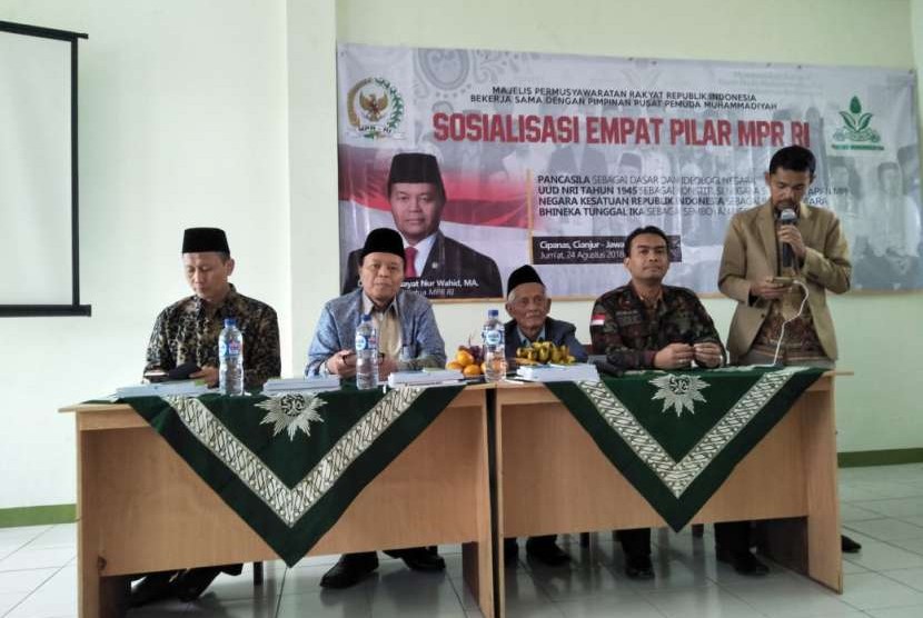 Sosialisasi 4 pilar di Cianjur, akhir pekan kemarin.