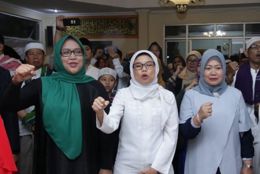 Sosialisasi Empat Pilar di Pondok Pesantren Al Falak, Pagentongan, Bogor, Jawa Barat, Sabtu (1/12).