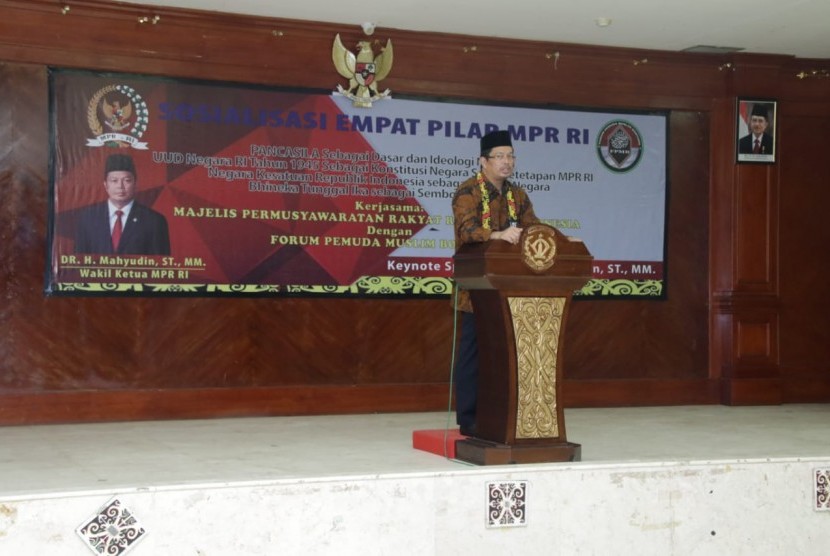 Sosialisasi Empat Pilar oleh Wakil Ketua MPR Mahyudin