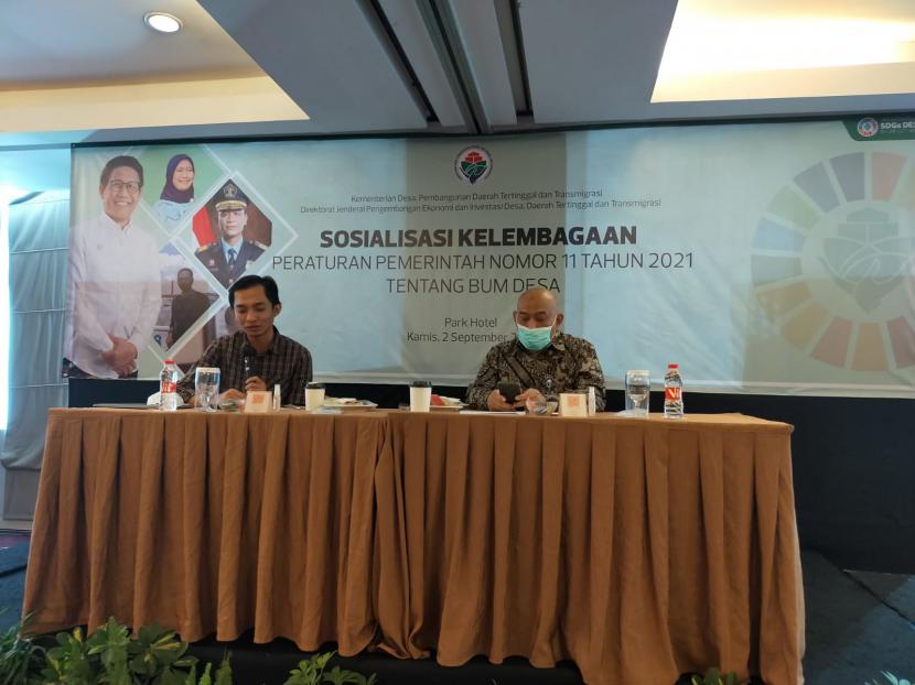 Sosialisasi kelembagaan PP Nomor 11/2021 tentang BUMDes