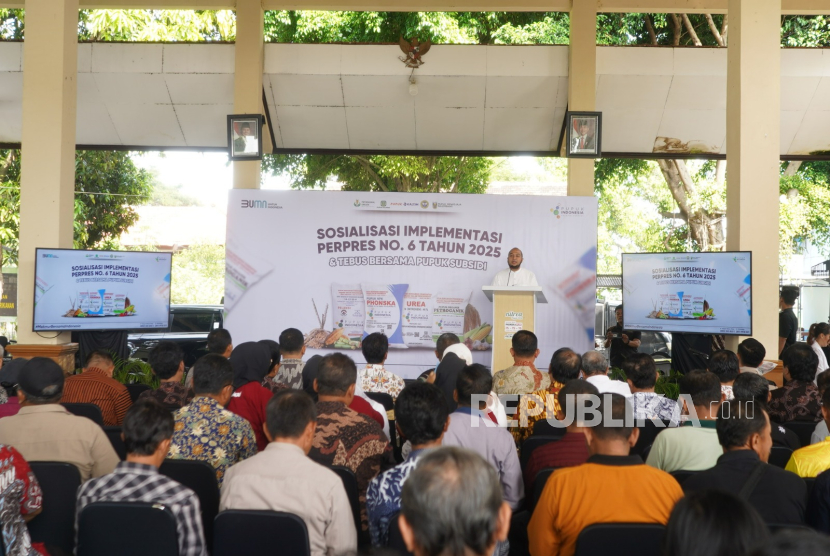Sosialisasi Perpres Tata Kelola Pupuk Bersubsidi di Madiun