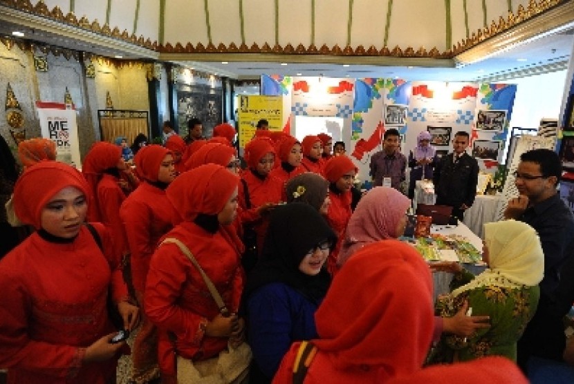 Sosialisasi program Keluarga Berencana di Jakarta, Selasa (25/3).