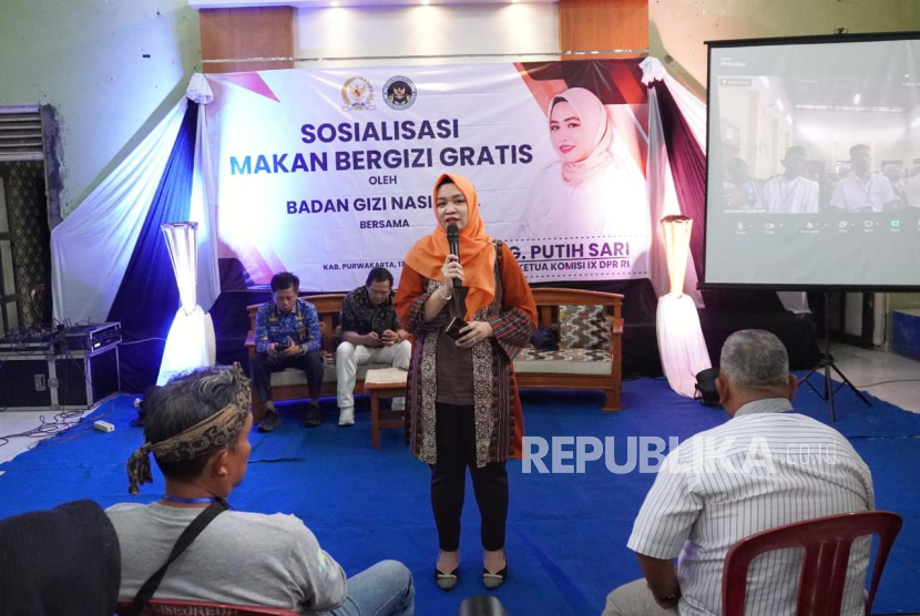 Sosialisasi program MBG di Kabupaten Purwakarta. 